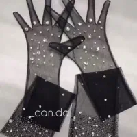 دستکش و مچ بند های توری و‌مخمل|لباس|ارومیه, |دیوار