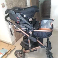 کالسکه و کریر آسپرینگ در حد نو به همراه اغوش