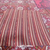 جاجیم قدیمی طول دومتر عرض دوده سانت استفاده نشده