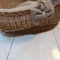 سبد  حمل کودک حصیری