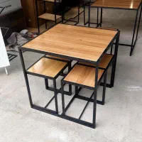 تولید انواع میز صندلی کافه ای