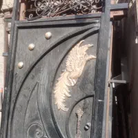 درب حیاط نفر رو، نو رنگ کوره ای|مصالح و تجهیزات ساختمان|جلگه رخ, |دیوار