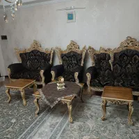 مبلمان۷نفره بامیزوعسلی|مبلمان خانگی و میز عسلی|تهران, دولتخواه جنوبی|دیوار