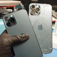 تعمییر شیشه شکسته ال سی. ی