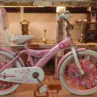 دوچرخه سایز ۲۰ دخترانه درحدنو تر تمیز خوشرنگ پرادو