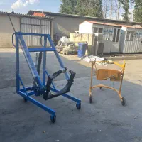 بشکه بلند کن جک پالت  جرثقیل کارگاهی بالابر استاکر