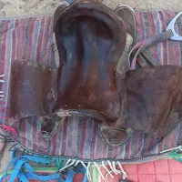 زین اسب سواری.کله گیر.لقام یادهنی.زین بهاره.عرقگیر