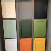 کابینت نوکلاسیک و ممبران وهایگلاس وام دی اف وفلزی