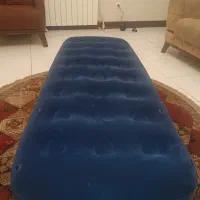 تشک بادی یکنفره برند High Crown با پمپ باد مخصوص