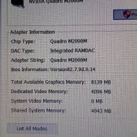 لپتاب سه بعدی سازی با گرافیک 4 گیگ m2000|رایانه همراه|تهران, شهرک آتی شهر|دیوار