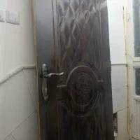 درب چوبی بدون چارچوب
