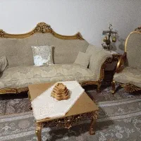 مبلمان 7نفره با میز عسلی درحدنو