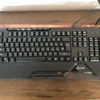 کیبورد فاطر مدل KCR-7000Bدارای RGB|قطعات و لوازم جانبی رایانه|پردیس, فاز ۴|دیوار