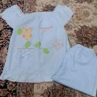 تاپ و شلوارک دخترانه (نو)