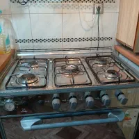 اجاق گاز طرح فر استیل