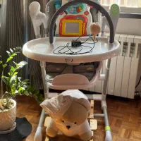صندلی غذا تاب شونده برقی و موزیکال پالی|اسباب و اثاث بچه|تهران, شهرک غرب|دیوار