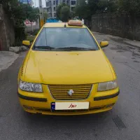 فروش تاکسی سمند ef7 دوگانه کارخانه مدل ۹۶