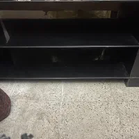 میز ال سی دی شیشه ای دودی|میز تلویزیون|زنجان, |دیوار