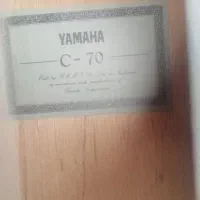 گیتار یاماها c70 همراه باکیف، استند گیتار ودفترچه|گیتار، بیس، امپلیفایر|جهرم, |دیوار