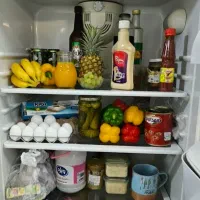 یخچال فریزر جنرال استیل  سالم و تمیز