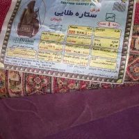فرش ۱۲ متری ستاره طلایی دلیجان|فرش|کرمانشاه, |دیوار