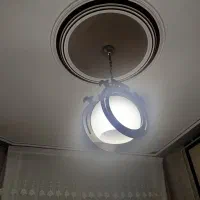 لوستر زیبا در حد نو با بدنه محکم و حباب بزرگ|لوستر و چراغ آویز|کرمانشاه, |دیوار