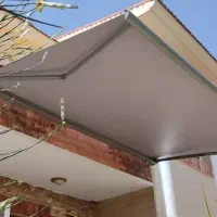 سایبان برقی فول باکس با پارچه کره ی 600 گرمی کد 45