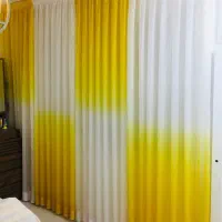 پرده حریر زیر پرده ای میل پرده وسایل منزل