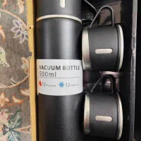 فلاسک سه لیوانه تمام استیل|ظروف نگهدارنده، پلاستیکی، یک‌بارمصرف|تربت‌حیدریه, منصوریه|دیوار