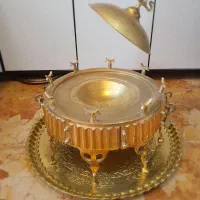 manghal برنجی برنج منقل مسی mesi|صنایع دستی و سایر لوازم تزئینی|کرمانشاه, |دیوار