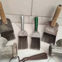 دفتین شانه فرش قالی چقابافی قیچی چرخ گوشت دستی