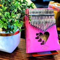 کالیمبا طرح قلب.پیانو.گیتار