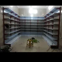قفسه پیچی طوسی آلکید/قفسه سوپری و فروشگاهی|فروشگاه و مغازه|قرچک, پویینک|دیوار