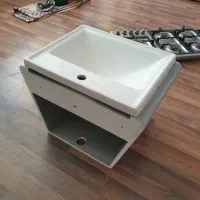 روشویی کابین دار و اجاق گاز پنج شعله