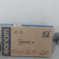 ال ای دی ۴۳ صنام بدون قاب هوشمند|تلویزیون و پروژکتور|کازرون, |دیوار