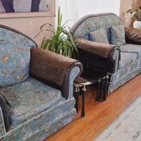 سرویس مبل راحتی ۱۰ نفره|مبلمان خانگی و میز عسلی|مشهد, فلسطین|دیوار