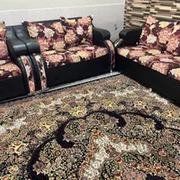 مبل ۷ نفره جنس چرمی پارچه ای|مبلمان خانگی و میز عسلی|شیراز, آزادگان|دیوار