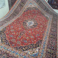 یک جفت فرش دستباف ۶ متری کاشان پشم کرک