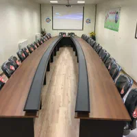 میز کنفرانس نیلپر مدیریت مدرن|مبلمان اداری|قم, شاه ابراهیم|دیوار