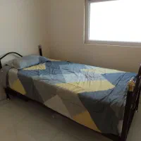 تخت فلزی تک نفره