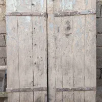 درب چوبی سنتی .قدیمی|کلکسیون اشیاء عتیقه|شیراز, زند|دیوار