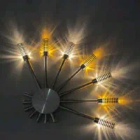 چراغ خواب دیوارکوب آنتیک لایت|چراغ خواب و آباژور|خوی, |دیوار