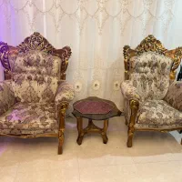 مبل سلطنتی به همراه میز وسط و عسلی|مبلمان خانگی و میز عسلی|اهواز, ۲۴ متری|دیوار