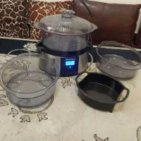 دستگاه غذا پز وآرامپز وبخاطر پز در حد نو|اجاق گاز و لوازم برقی پخت‌وپز|تهران, توحید|دیوار