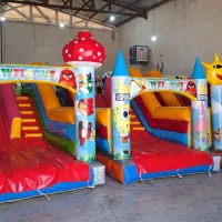 سرسره بادی۳*۵ارتفاع ۲۸۰(تولیدانواع سازه های بادی)