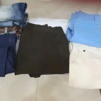 تعدادی شلوار نو و یک شلوار اسلش پسرانه