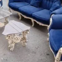 مبلمان هفت نفر سالم رنگ زیبا|مبلمان خانگی و میز عسلی|شاهرود, |دیوار