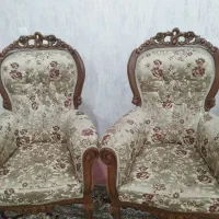 مبل چوبی نه نفره|مبلمان خانگی و میز عسلی|جلفا, |دیوار