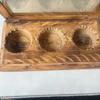 جا شکلاتی چوبی دستساز|صنایع دستی و سایر لوازم تزئینی|لاهیجان, گلستان|دیوار