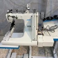 چرخ خیاطی کابویی جک سه سوزنه ضخیم دوز در حد نو